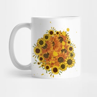 Little Aesthetic Sunflower Mug